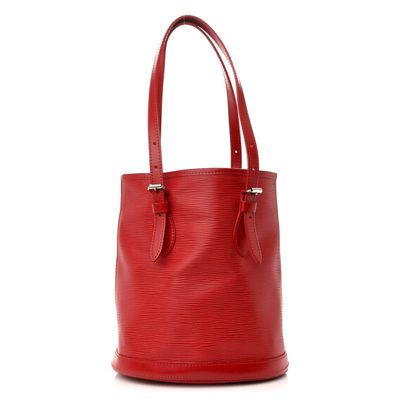 Louis Vuitton Epi Petit Bucket 23 Rouge #187690L52B - Picture 1 of 15
